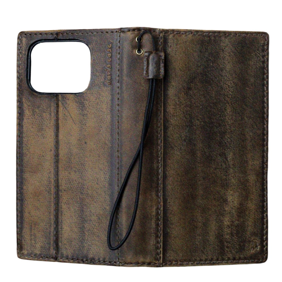 ARICHI Premium Brown polish Leather Case for Google Pixel 10 Pro XL | Handmade Genuine Leather Wallet Cover