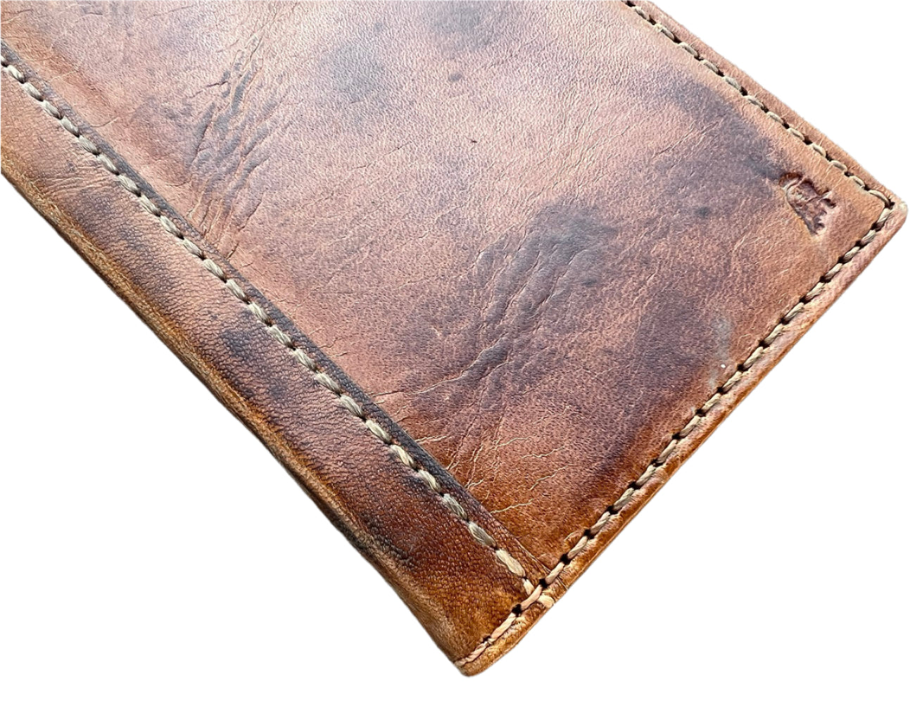 ARICHI Handcrafted Light Tan Leather Pixel Case – Smoked Wax Finish Wallet Cover for Pixel