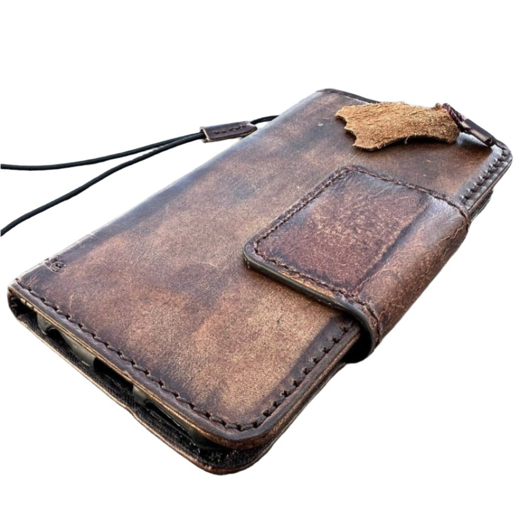 ARICHI Vintage Genuine Leather Case for Google Pixel 10 Pro XL Magnetic Closure Wallet