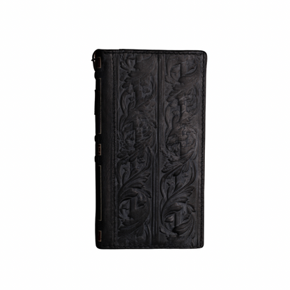Handmade Leather Book iPhone Case, Vintage Wallet Cover
