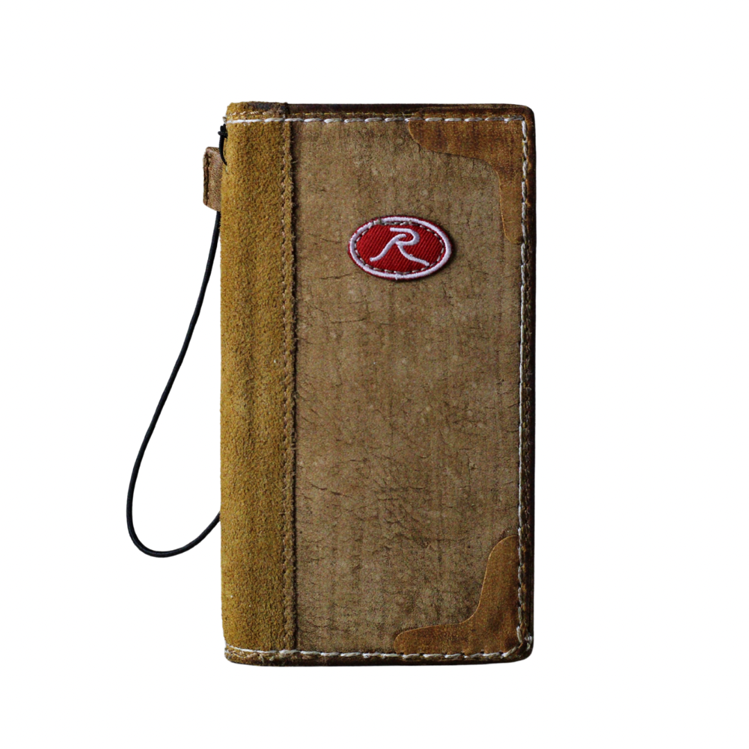 Handmade Tan Leather iPhone Case – Baseball-Inspired Wallet Cover with Waxed Vintage Finish – Suede Stitch Details – Arichi Brand – For iPhone 13 14 15 16 Pro Max and 17 Air