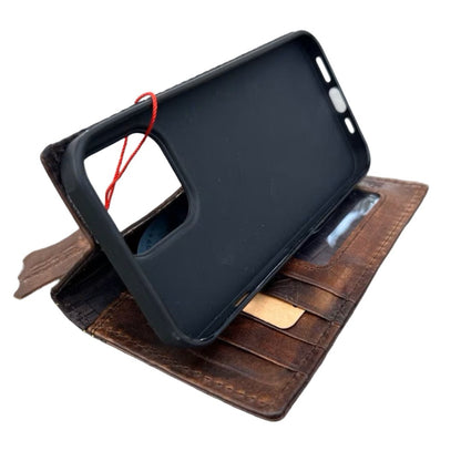 ARICHI Premium Vintage Leather Case for Google Pixel 10 10a, ,9A,Pro XL Fold – Bible Style Book Cover Card Slots Stamped Decorations Handmade Wallet