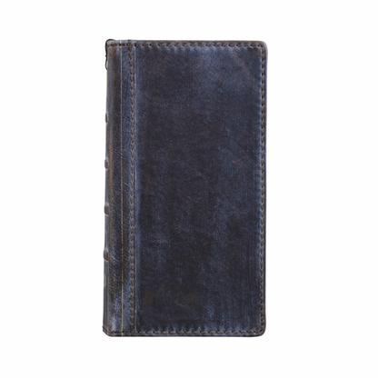 ARICHI Genuine Leather Vintage Bible Style Case for Google Pixel Polished Bible Book