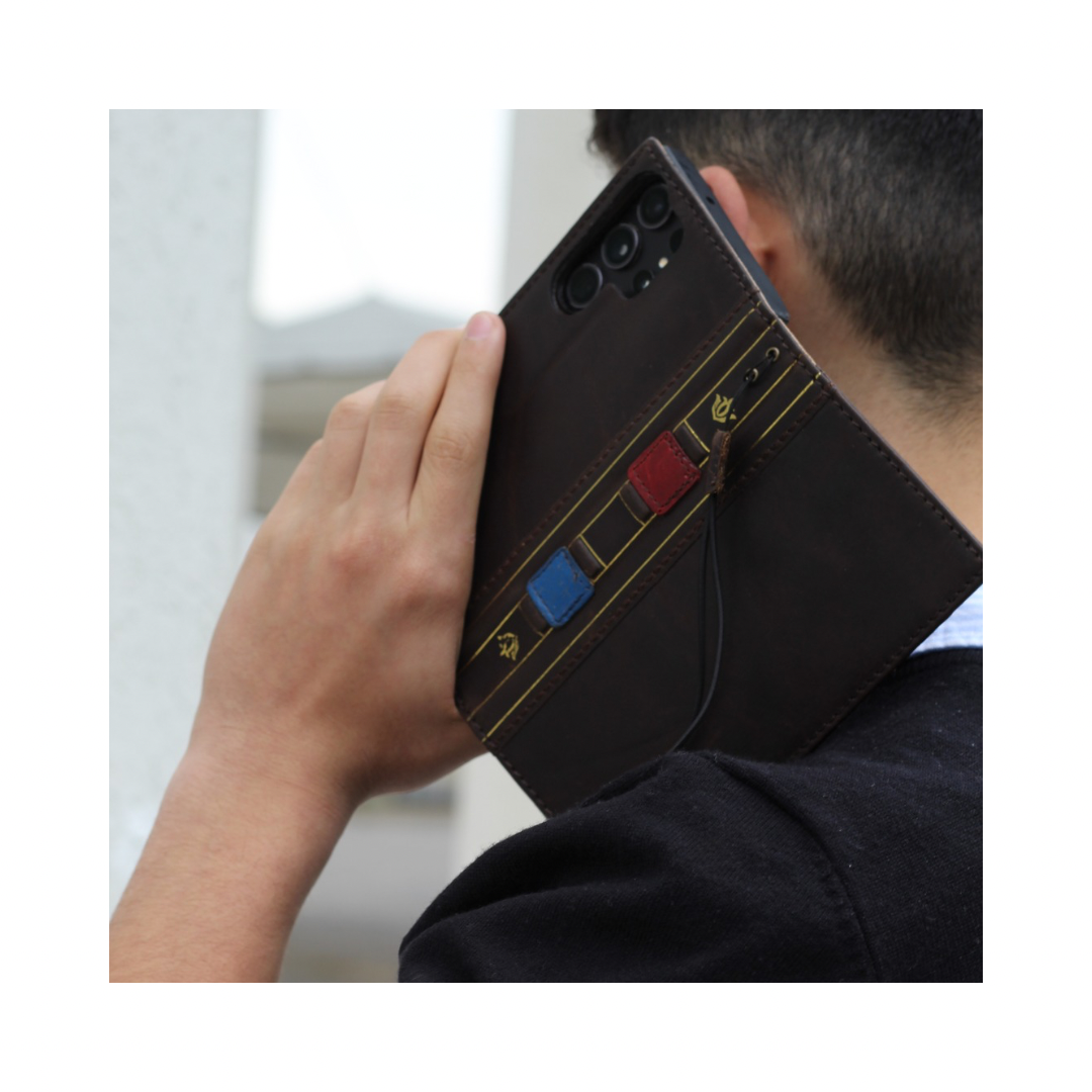 ARICHI® Luxury Leather Wallet Case for Samsung Galaxy S26