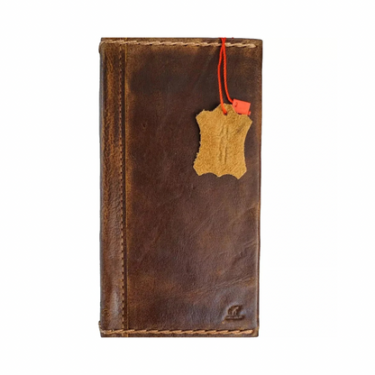 ARICHI Premium Vintage Leather Wallet Case - Handcrafted Book-Style Cover for Apple iPhone 11, 12, 13, 14, 15, 16 Pro Max and 17 Air