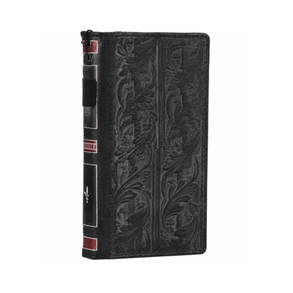 Handmade Leather Book iPhone Case, Vintage Wallet Cover