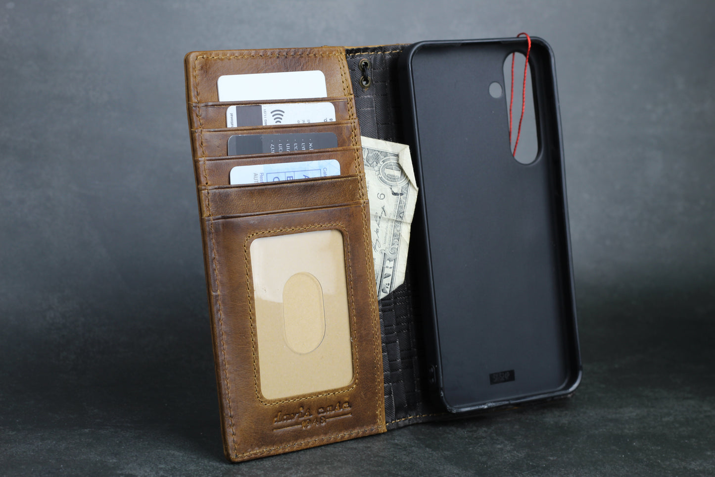 ARICHI Genuine Leather Case For Apple iPhone 11 12 13 14 15 16 Pro Max 6 7 8 plus SE XS S Cover Wallet Book Wax Sanding polished wax finish vintage Handmade