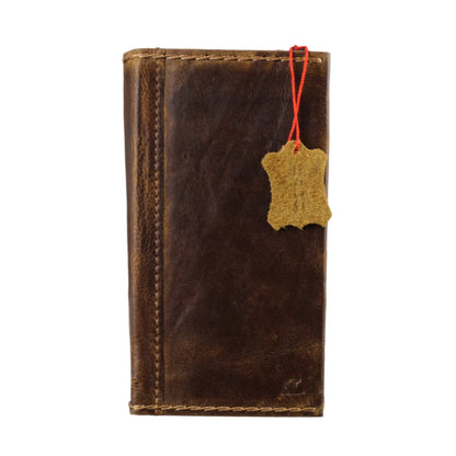 ARICHI Premium Leather Wallet Phone Case for OnePlus Open, 8, 8 Pro, 9, 9 Pro, and 12 - Handmade Vintage Book-Style Cover