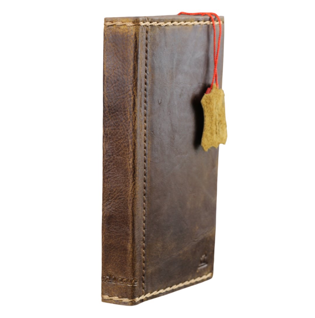 ARICHI Premium Vintage Leather Wallet Case - Handcrafted Book-Style Cover for Apple iPhone 11, 12, 13, 14, 15, 16, and Pro Max