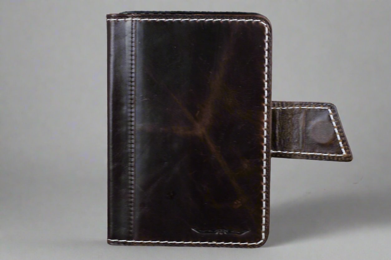 Genuine Leather iPad Case - Thick Stitched and Handmade