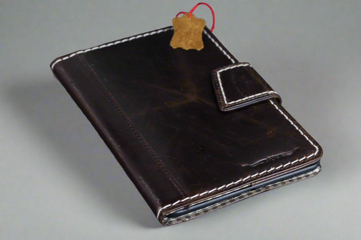 Genuine Leather iPad Case - Thick Stitched and Handmade