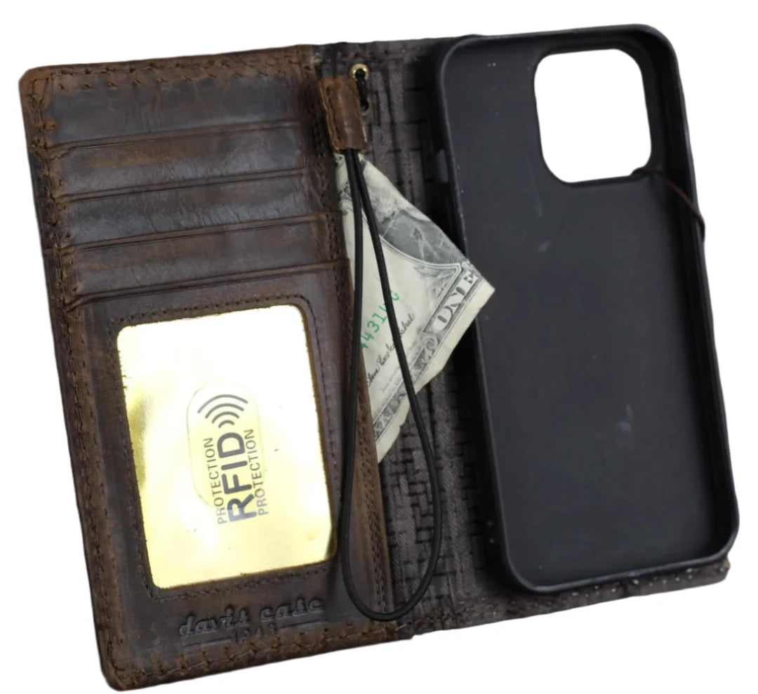 ARICHI Crocodile Embossed Leather Case with Thick White Hand-Stitched Seams for Oppo Find N3, X6 Pro, Reno 10 Pro+ Reno 12 Pro, 9 5G  A78 A98 – Luxury Wallet Book Style Cover
