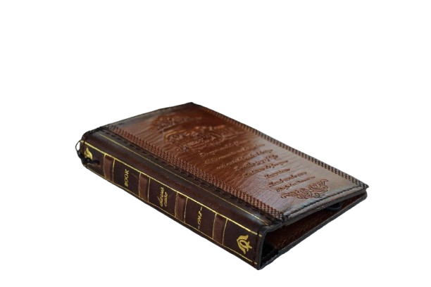 Galaxy Z Fold 8 Leather Wallet Case – Handmade Vintage Book Case