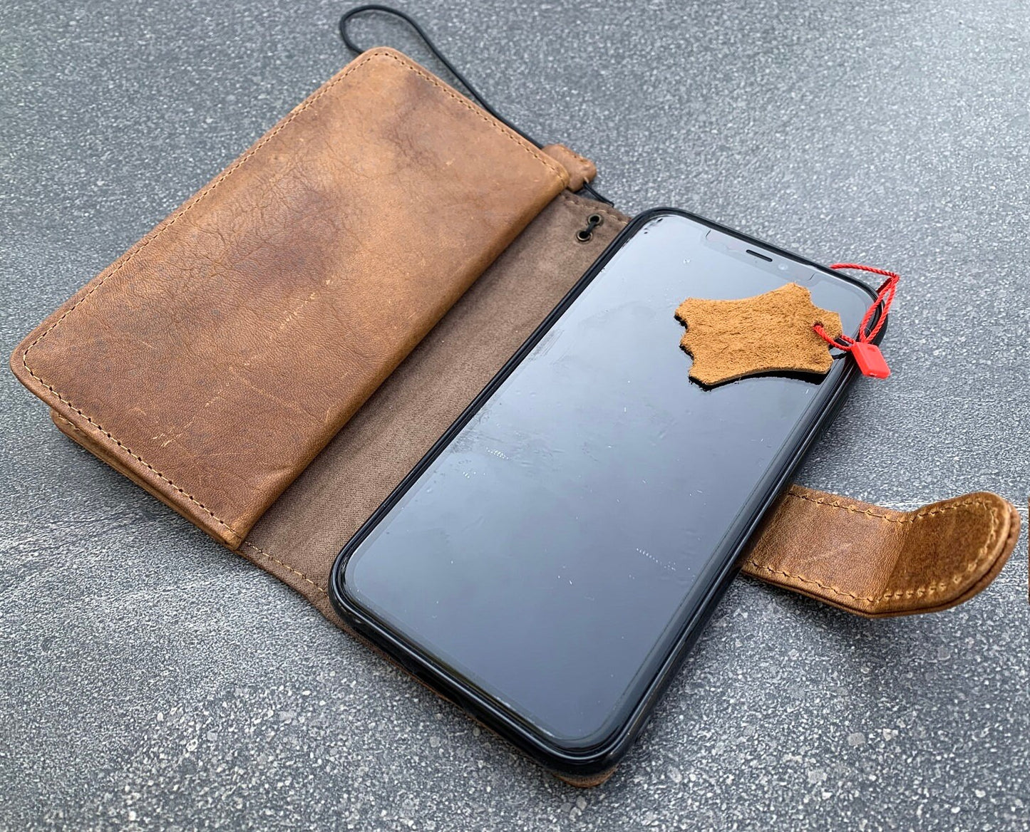 ARICHI Genuine Leather Case For Apple iPhone 11 12 13 14 15 16 Pro Max 6 7 8 plus SE XS S Cover Wallet Book Craft Removable