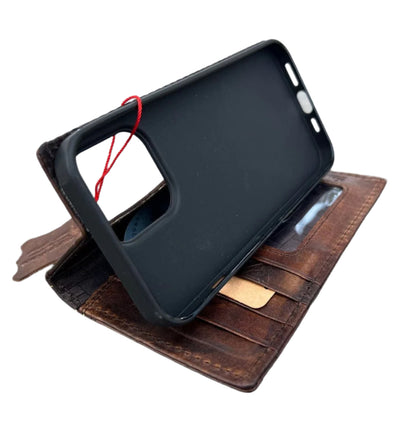 ARICHI Genuine Leather Wallet Case for Google Pixel 10 Pro XL