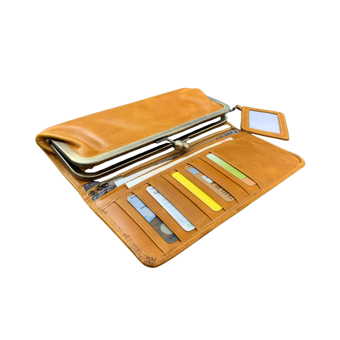     women leather wallet